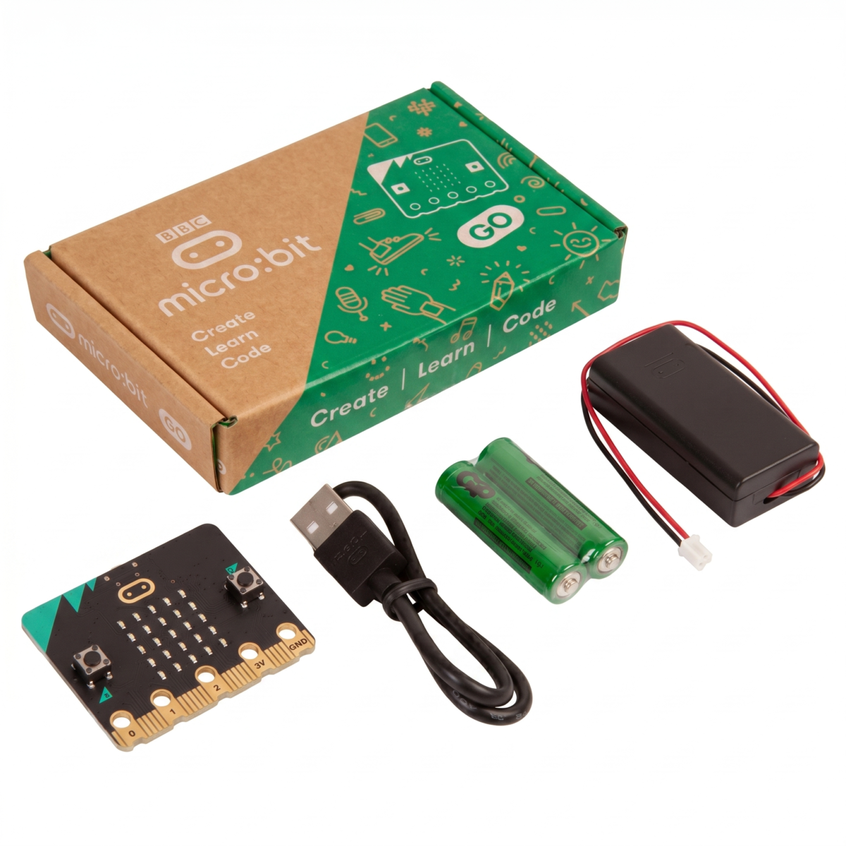 Stem Micro BBC micro:bit v2 Go Kit – Best STEM Coding Starter Set for Kids in 2024