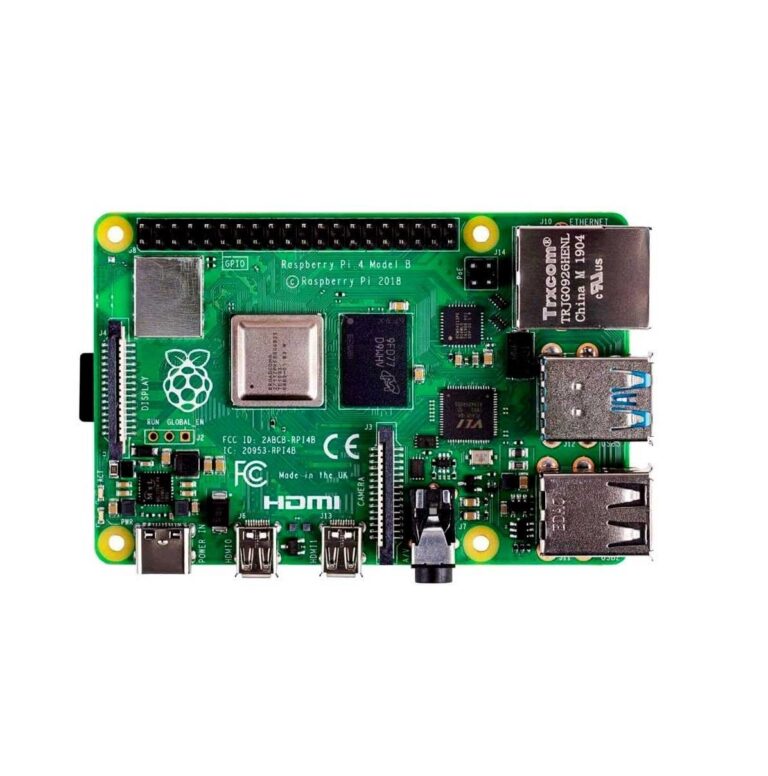 Raspberry Pi 4 Model B 4GB RAM Single Board Computer