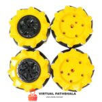 Virtual Pathshala DIY Advanced Robotics Kit – Mecanum Wheel Omnidirectional Robot Kit with ESP32 - Image 8