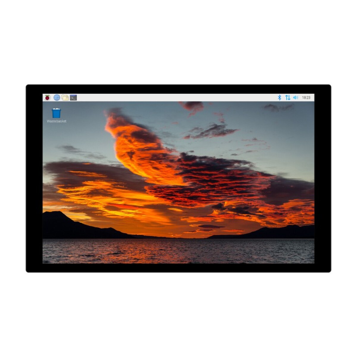 10.1-1 Waveshare 10.1" Capacitive Touch Display - 1280×800 Resolution, Premium IPS Panel, Optical Bonding, HDMI Interface, 6H Toughened Glass Panel Monitor for Raspberry Pi & PC - Image 1
