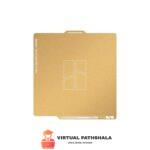 Official Bambu Lab Textured PEI Plate for A1, P1P, P1S, X1C, and X1E 3D Printers (256x256 mm)