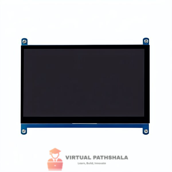 Waveshare 7-Inch HDMI Capacitive Touch Screen LCD (C) – 1024×600, IPS Panel, Low Power, Supports Raspberry Pi & Windows PC (Rev 4.1)