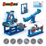 Banbao 56-in-1 Science Education Simple Machines Building Blocks Kit (293 Pieces) | STEM Robotics & Mechanics Starter Set for Kids Ages 6-14 | Educational Construction Toy for School Labs & DIY Learning - VP0052 - Image 4