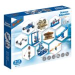 Banbao 56-in-1 Science Education Simple Machines Building Blocks Kit (293 Pieces) | STEM Robotics & Mechanics Starter Set for Kids Ages 6-14 | Educational Construction Toy for School Labs & DIY Learning - VP0052