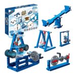 Banbao 56-in-1 Science Education Simple Machines Building Blocks Kit (293 Pieces) | STEM Robotics & Mechanics Starter Set for Kids Ages 6-14 | Educational Construction Toy for School Labs & DIY Learning - VP0052 - Image 3