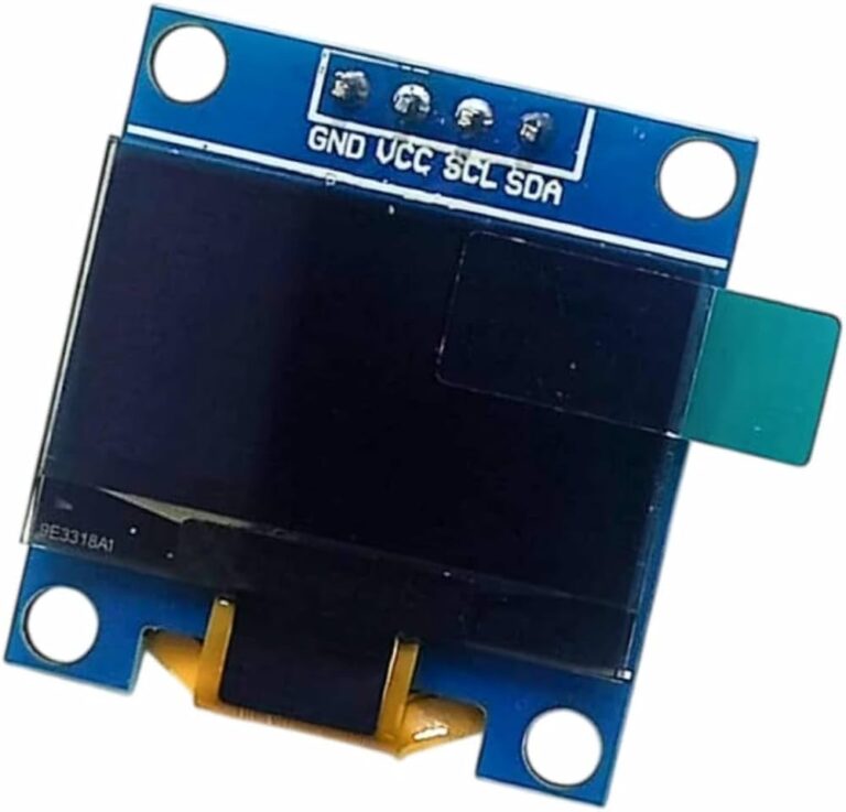 0.96 blue I2C OLED display