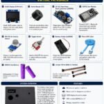 Asthma Alert System DIY IoT Kit – ESP32 & MQ-135 Air Quality Smart Health Monitoring Project Kit for Students with OLED & Enclosure