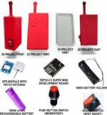 GPS SOS Tracker DIY Project Kit – Portable Women & Child Safety Emergency Device with 3D Enclosure, GPS & 18650 Battery - Image 3